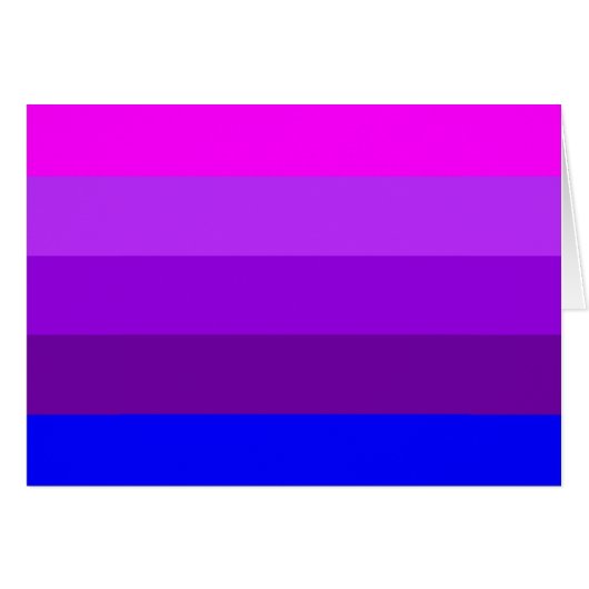Alternative Transgender Pride Flag Cards (Front Horizontal)