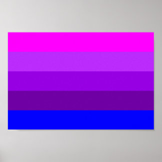Alternative Transgender Pride Flag Poster