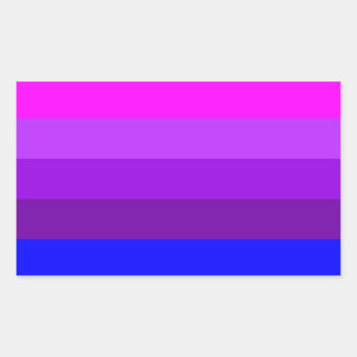 Alternative Transgender Pride Flag Rectangular Sticker