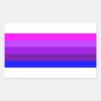 Alternative Transgender Pride Flag Rectangular Sticker