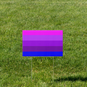 Alternative Transgender Pride Flag Sign
