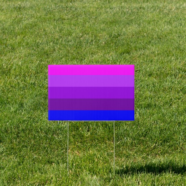 Alternative Transgender Pride Flag Sign (Insitu)