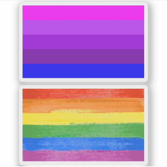 Alternative Transgender Pride Flag Sticker (Front)