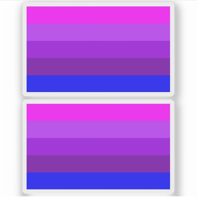 Alternative Transgender Pride Flag Sticker (Front)