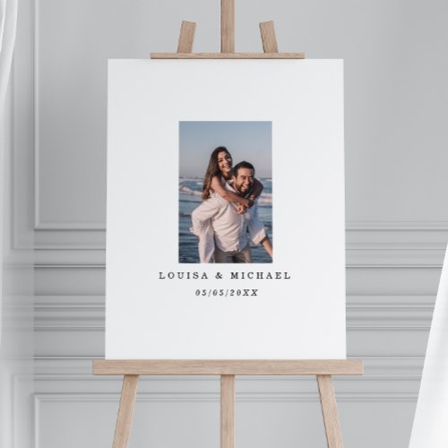 Alternative Wedding Guest Book Photo Foam Board