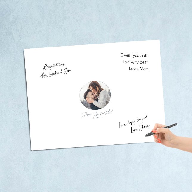 Alternative Wedding Guest Book Photo Script  Foam Board (Creator Uploaded)