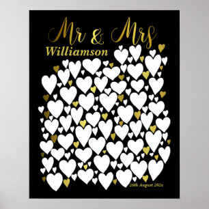Alternative Wedding Guest Book Poster