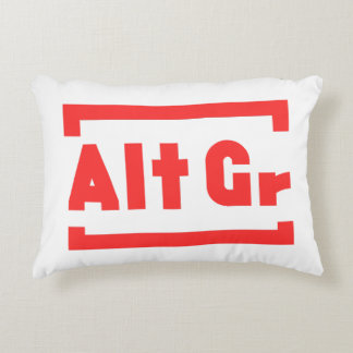AltGr Accent Pillow