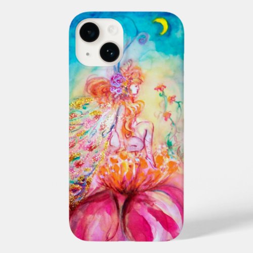 ALTHEA Whimsical Fairy on the Pink Flower Case_Mate iPhone 14 Case
