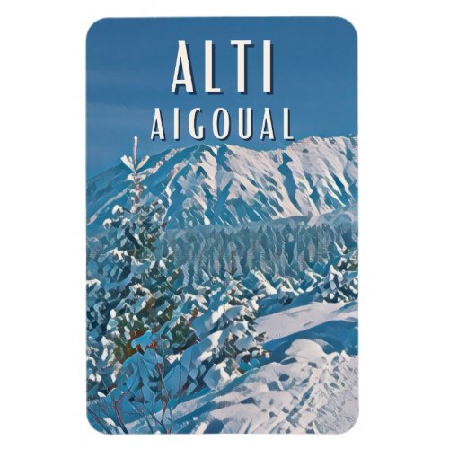 Alti Aigoual Station de ski Magnet