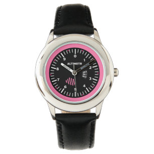 Altimetr Lady Pilot Aviation Geek Watch