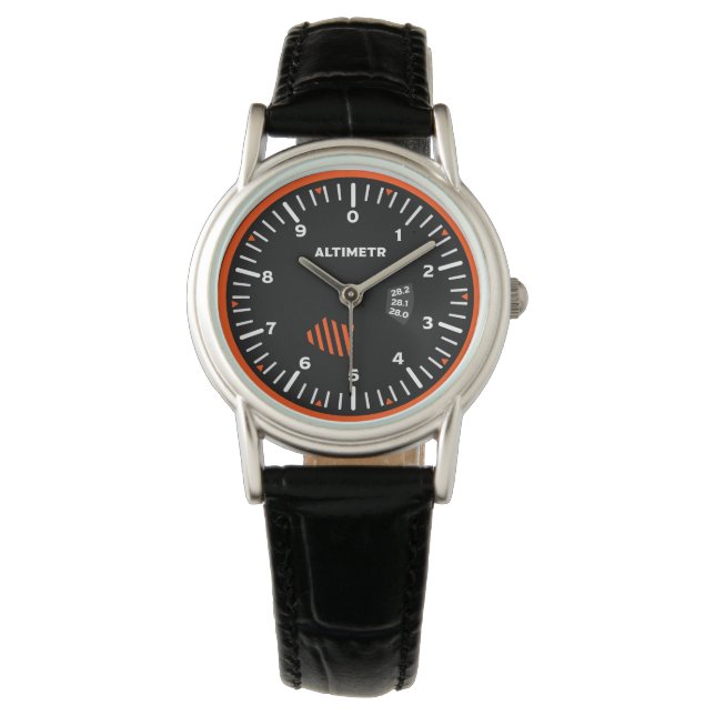 Altimetr Pilot Aviation Geek Watch (Front)