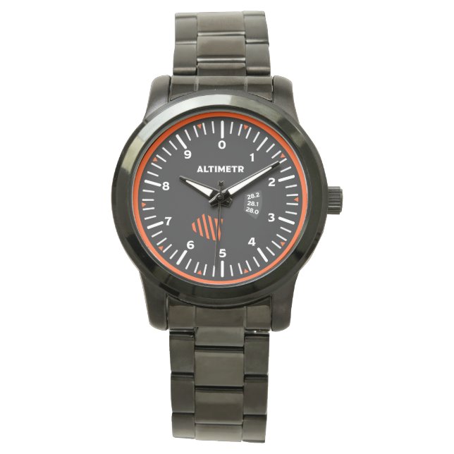 Altimetr Pilot Aviation Geek Watch (Front)
