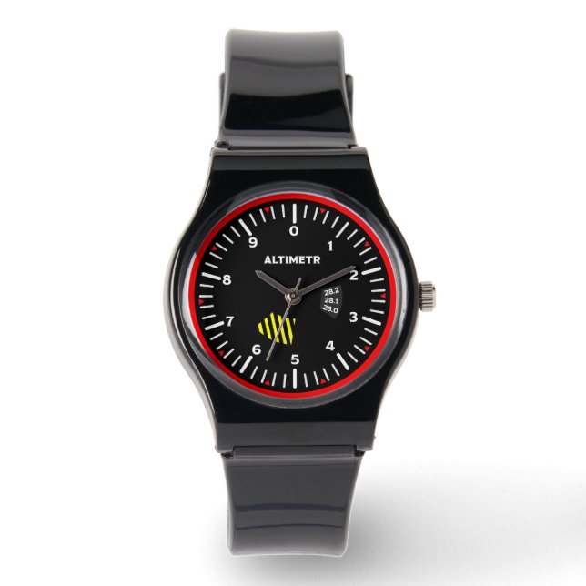 Altimetr Pilot Aviation Geek Watch (Front)
