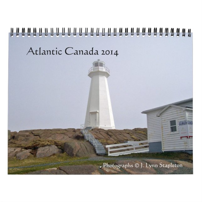Altlantic Canada 2014 Calendar (Cover)