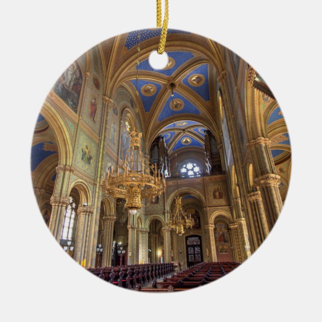 Altlerchenfelder Kirche Wien Österreich Ceramic Ornament (Front)