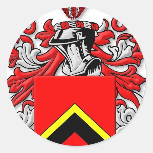 Altman Coat of Arms Classic Round Sticker (Front)