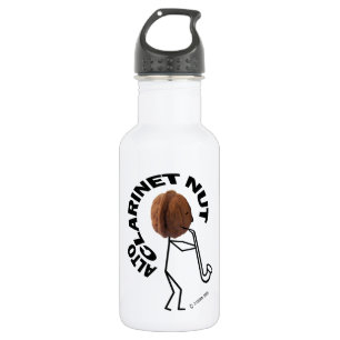 Alto Clarinet Nut! Stainless Steel Water Bottle