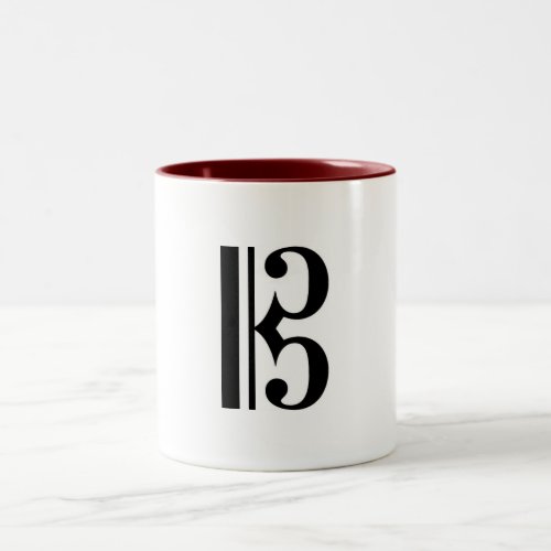 alto_clef Two_Tone coffee mug