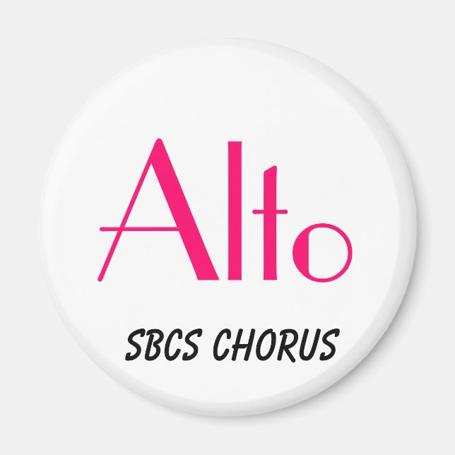 Alto Magnet (Front)