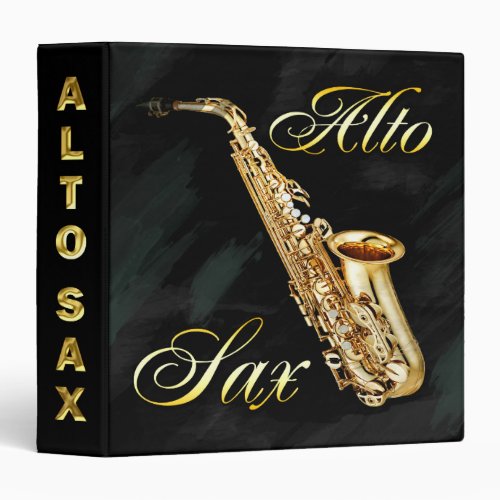 Alto Sax Binder