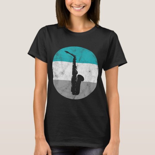Alto Saxophone Retro Gift For Men Women Boys  Gir T_Shirt