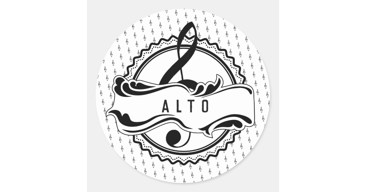 Eat Sleep Alto Repeat - Alto - Sticker