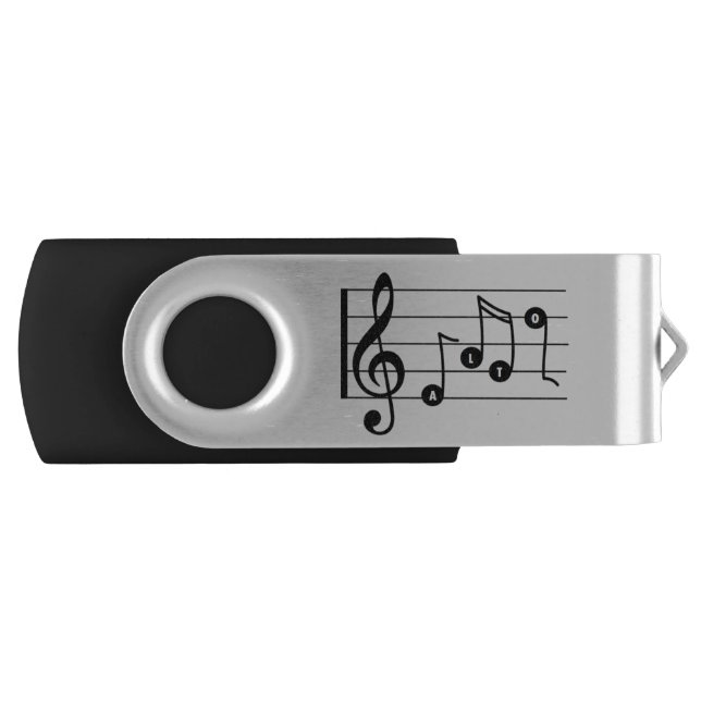 Alto Singer Musical USB Drive (Front)