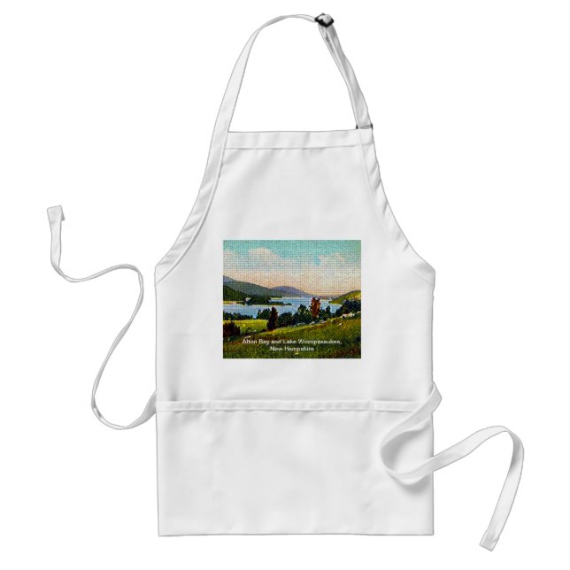 Alton Bay and Lake Winnipesaukee, New Hampshire Adult Apron (Front)