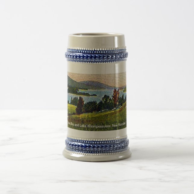 Alton Bay and Lake Winnipesaukee, New Hampshire Beer Stein (Center)