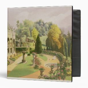 Alton Gardens, from 'The Gardens of England', 1857 3 Ring Binder