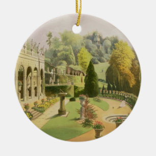 Alton Gardens, from 'The Gardens of England', 1857 Ceramic Ornament