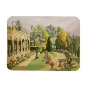 Alton Gardens, from 'The Gardens of England', 1857 Magnet