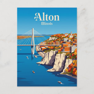 Alton Illinois Postcard