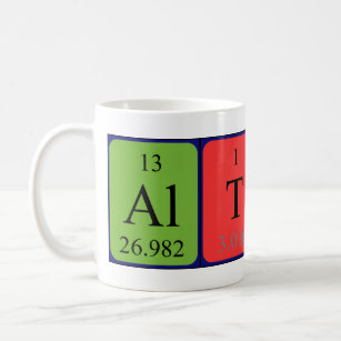 Alton periodic table name mug