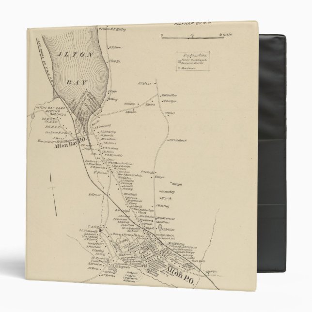 Alton PO 3 Ring Binder (Front/Inside)