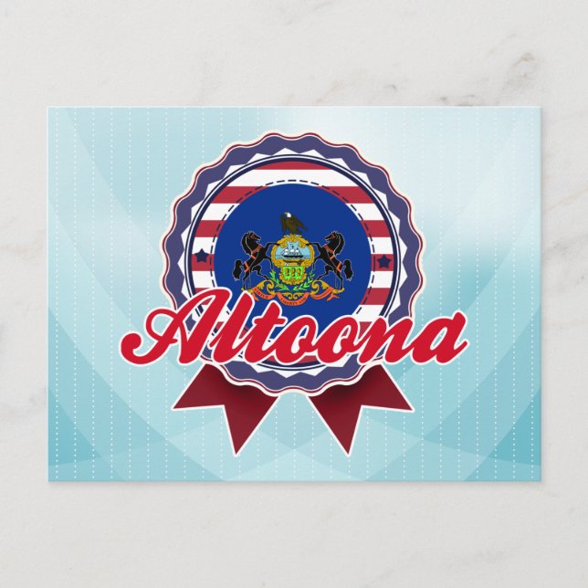Altoona, PA Postcard (Front)