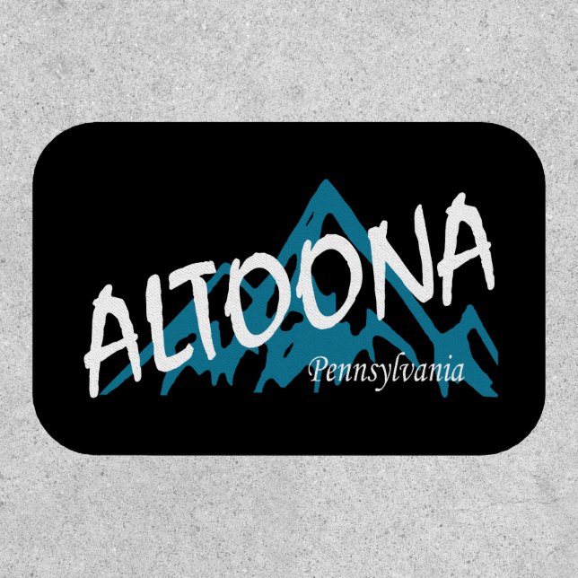 Altoona Pennsylvania Mountains Patch (Front)
