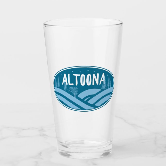 Altoona Pennsylvania Outdoors Glass (Front)