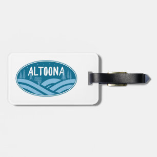 Altoona Pennsylvania Outdoors Luggage Tag