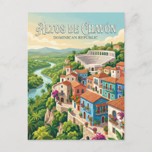 Altos de Chavón Dominican Republic Postcard