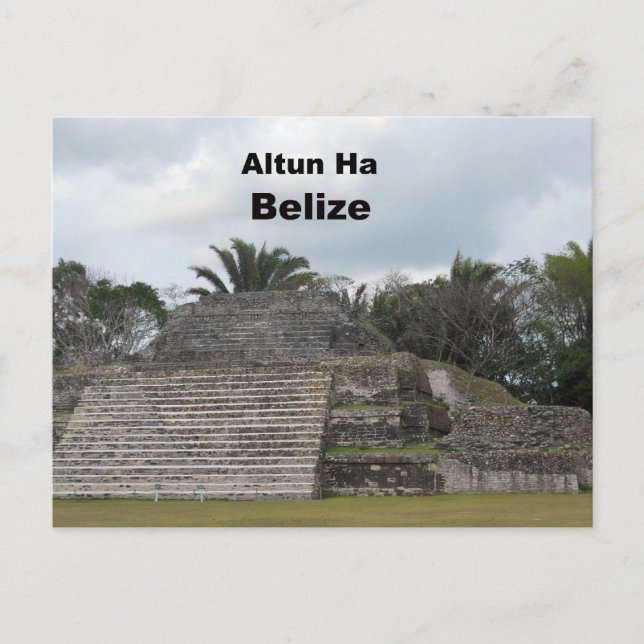 Altun Ha, Belize Postcard (Front)