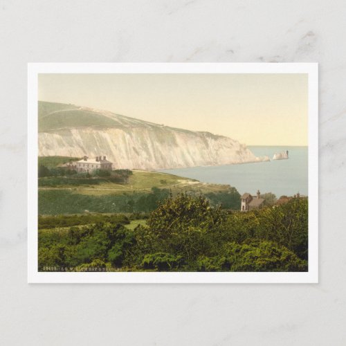 Alum Bay Isle of Wight England Postcard