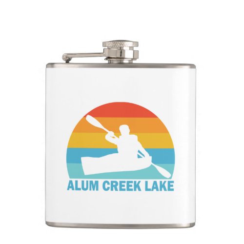 Alum Creek Lake Ohio Kayak Flask