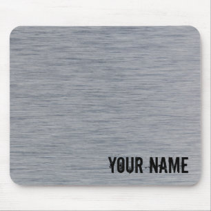 Aluminium brushed Metal structure Mouse Pad