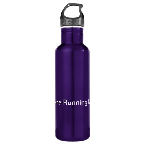 Aluminum 24 ounce with sports cap stainless steel water bottle