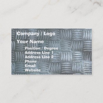 Aluminum Anti-slip Sheet Business Card by sergioyio at Zazzle