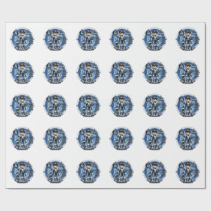 Aluminum ATOMIVRA BIRTHDAY Wrapping Paper