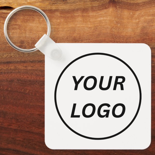 Aluminum Circle Keychain (Front)