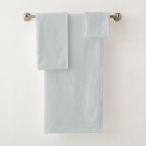 Aluminum Foil Solid Color Bath Towel Set